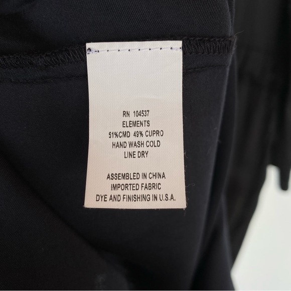 BURNING TORCH Little Black Dress Zippered Front Womens size S - Picture 11 of 14